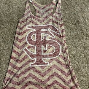 Women's Chevron Tank Top- Florida State